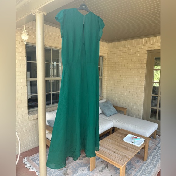 Reformation Gabin Dress size 8 green - Picture 4 of 7
